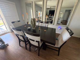 Table and chairs