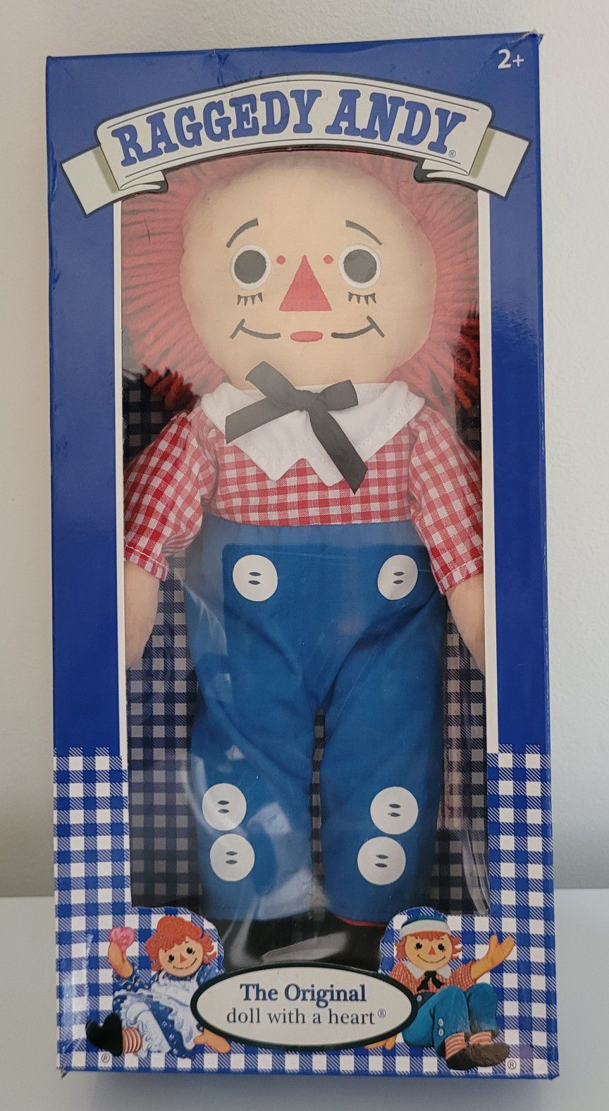 Playskool Raggedy Andy Doll The Original Doll With A Heart 