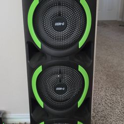 Gedi-g speaker w/ microphone