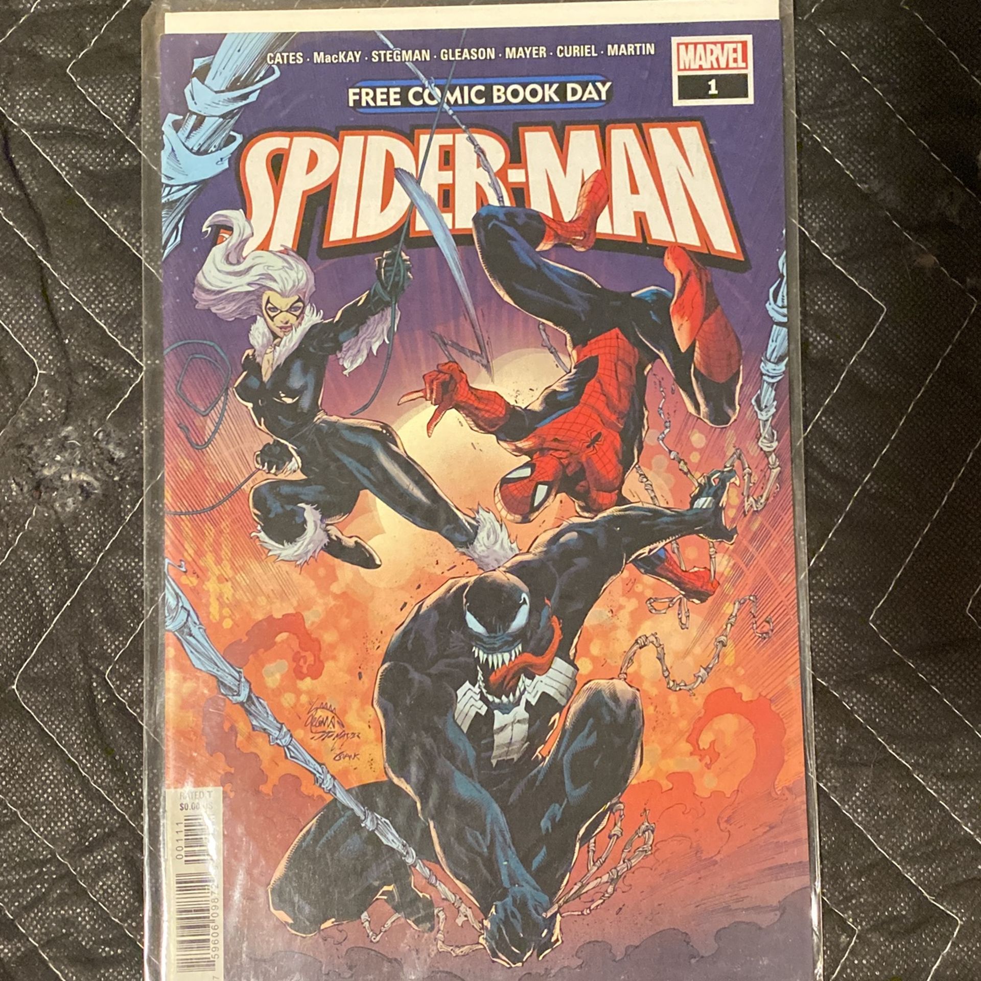 Fcbd Spider-man 1 1st Full Appearance Of Virus