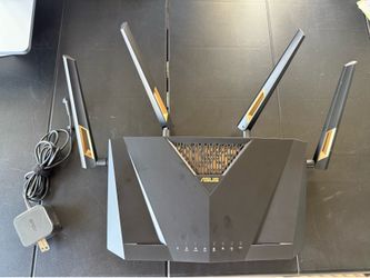 ASUS AiMesh Router Bundle — AX6000 Wi-Fi 6 Main Router + 3 Extra Nodes