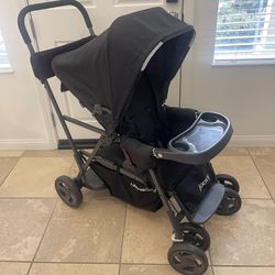 Joovy Ultralight Caboose Sit & Stand Double Stroller