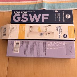 FREE GE GSWF Refrigerator filters (3) 