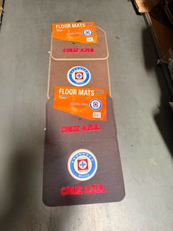 BDK Cruz Azul Car Floor Mats Set