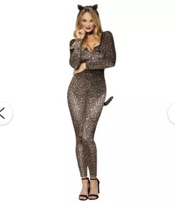 Adult Cheetah Catsuit Costume