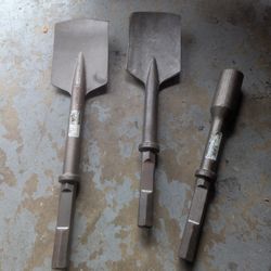 Spade Blades Chipping Hammer Attachments