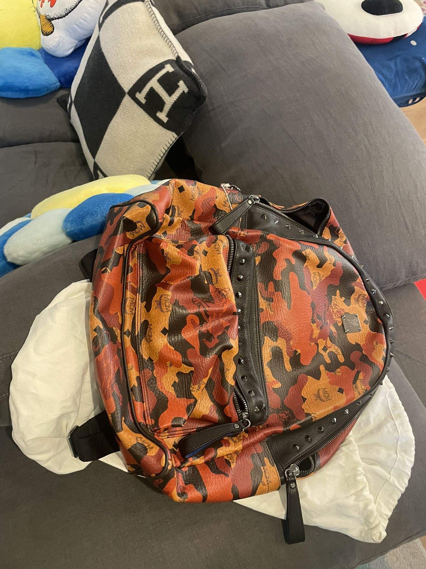 MCM camo Lion XL Backpack for Sale in Ontario CA OfferUp