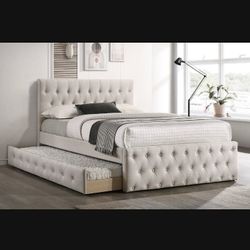 Full /twin Bed With Mattress 