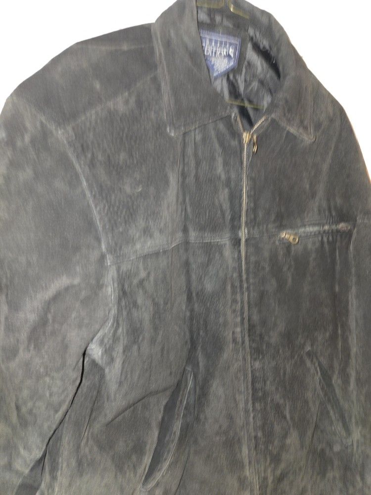 Suede Men Jacket