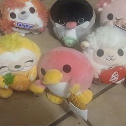 Snackable series 2 plushies