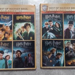 Harry Potter DVD Set Years 1-7 Originales 8 Discos English Español New