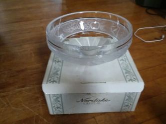 Noritake crystal bowl