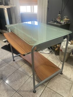 Beautiful Glass Desk