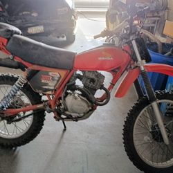 Vintage Honda Dirt Bike 
