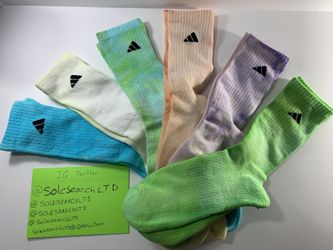 Adidas Custom Dyed Socks 6pk