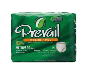 17 packages, Prevail Adult Incontinence Underwear Medium. Each one - 20 Count
