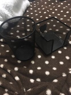 Black Desk organizer