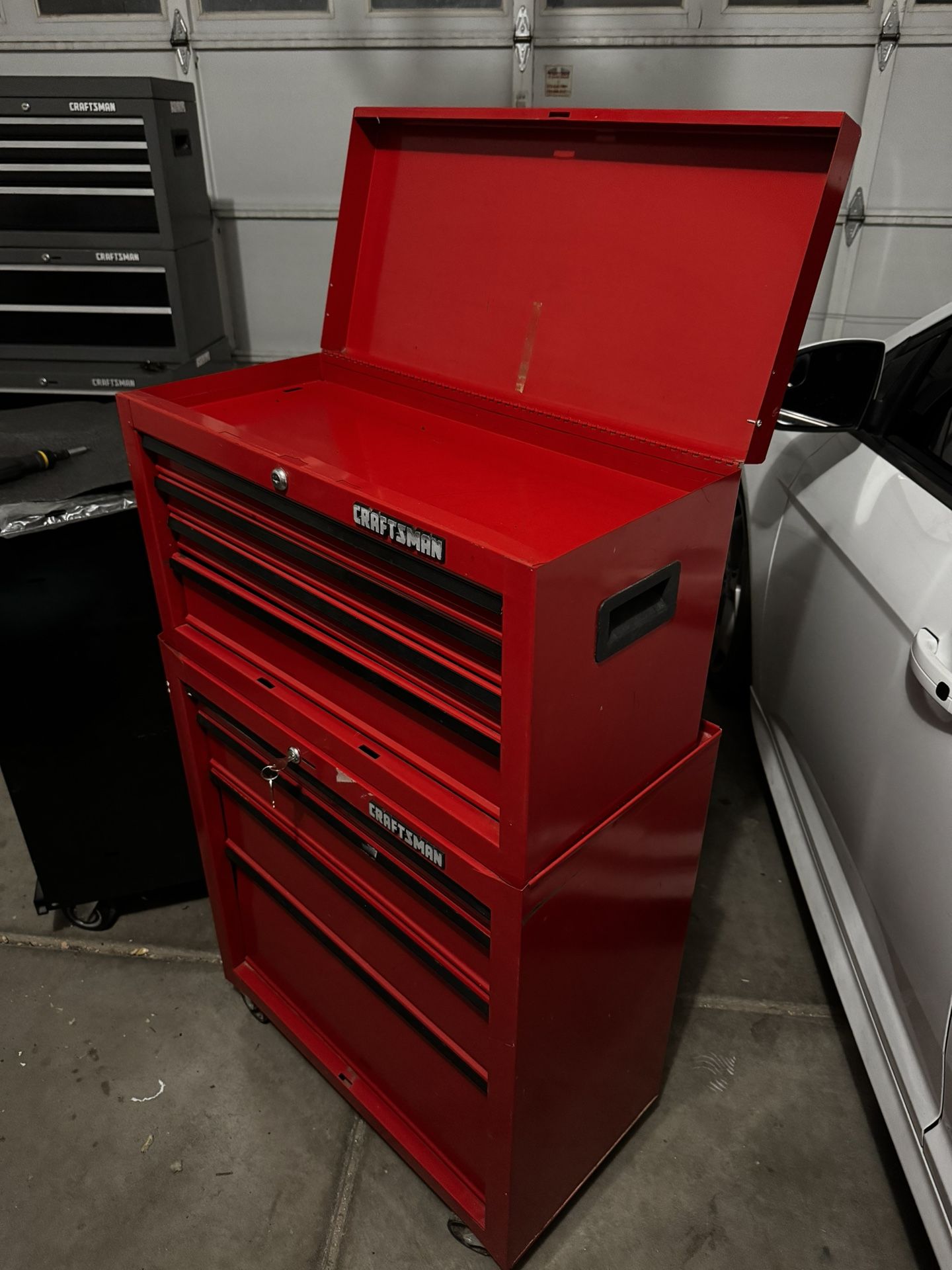 Craftsman Professional Tool Box Bench Chest Cabinet