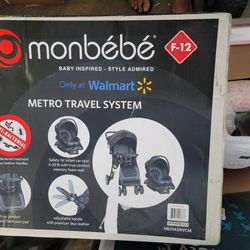 Monbebe Travel System Stroller And Car Seat