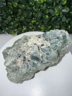 UV Reactive Green Fluorite Crystal Specimen 3.45”