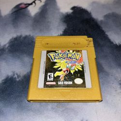 Pokémon Gold For The Gameboy