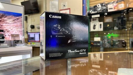 Canon Powershot G7X mark III