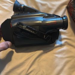 Camcorder Old School Works Perfect Has All Parts And Bag 