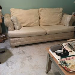 Off White Sleeper Sofa