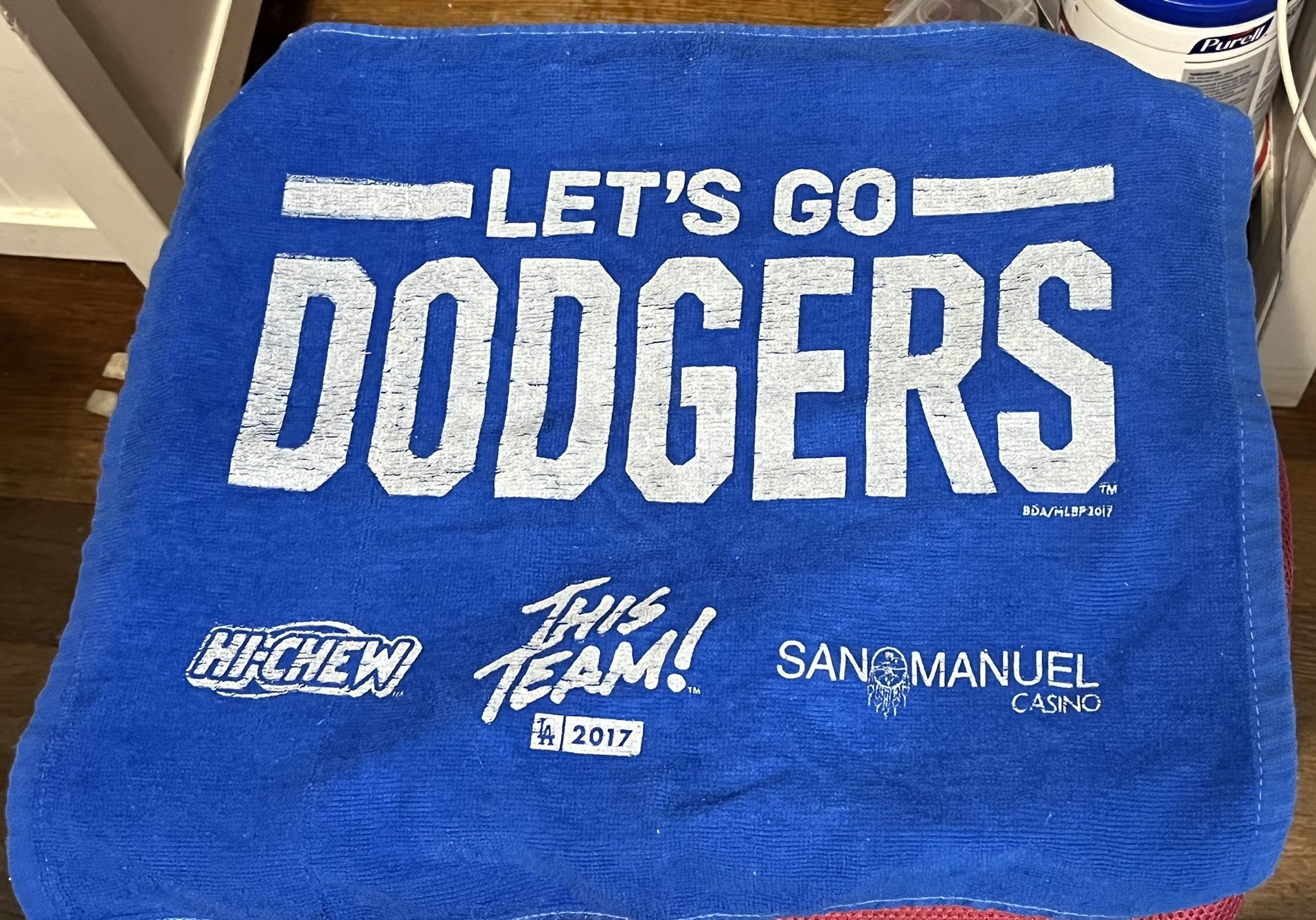 Los Angeles Dodgers 2017 Postseason Playoffs Baseball Rally Towel SGA
