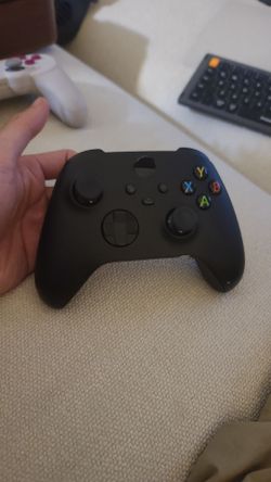 Xbox controller carbon black