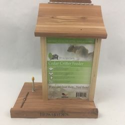 Cedar Critter Feeder