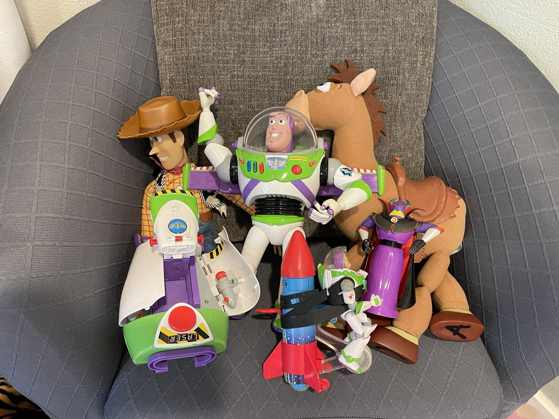 Lot Of Disney Pixar Toy Story Toys - Buzz Light year 