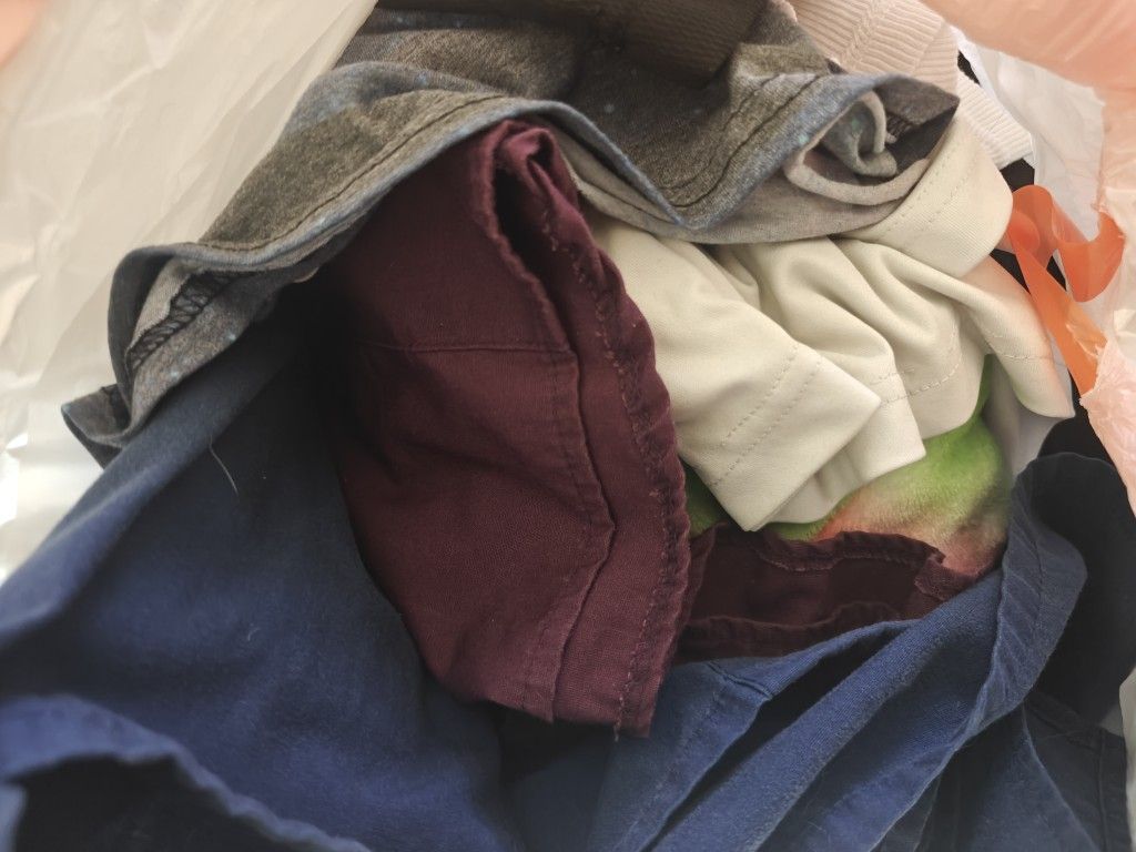 Bag Full Of Clothes