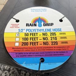Rain Drip POLYETHYLENE HOSE