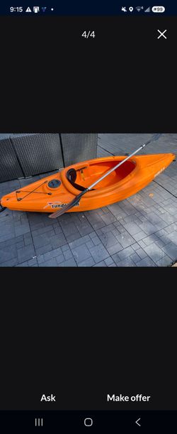 Sun dolphin kayak 8 feet long