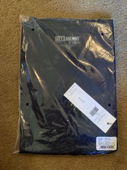 Women’s Large Grey’s Anatomy Scrub Top (Indigo)