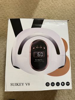 SUIKEY V8 168W Professional UV/LED Nail Lamp – Brand New