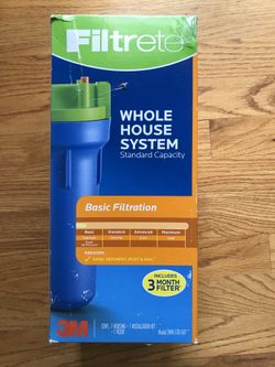 Filtrete Whole House Water Filtration System