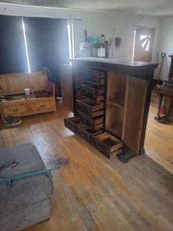 Wooden dresser