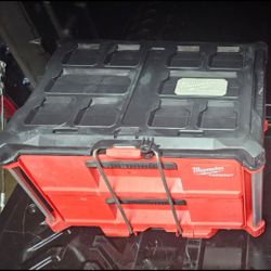 Packout 22 in. 2 Drawer Tool Box with Metal Reinforced Corners