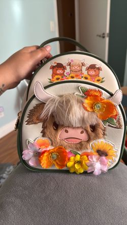 Highlander Cow Backpack