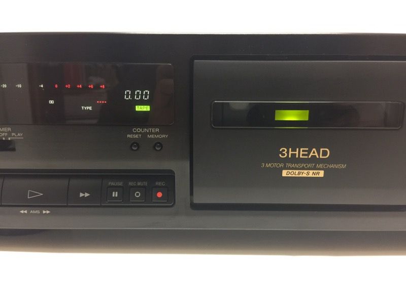 SONY TC-K611S 3 Head Cassette Player