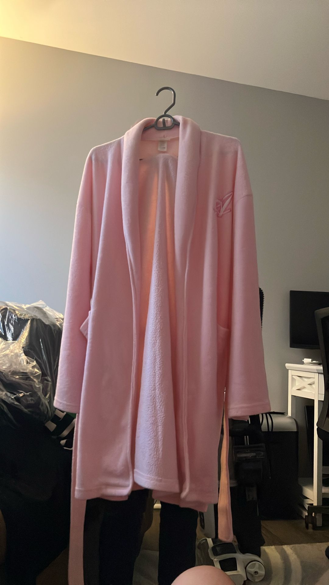 The Color Is Pink And The Size Is A Large