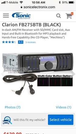 Car Radio, Blue tooth, and do a lot more