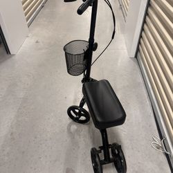Knee Walker With Basket Like New
