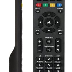 Universal Smart TV Remote Control for Samsung LG Sony Toshiba Vizio Sharp RCA Panasonic Insignia and More LCD LED 3D HDTV Smart TV