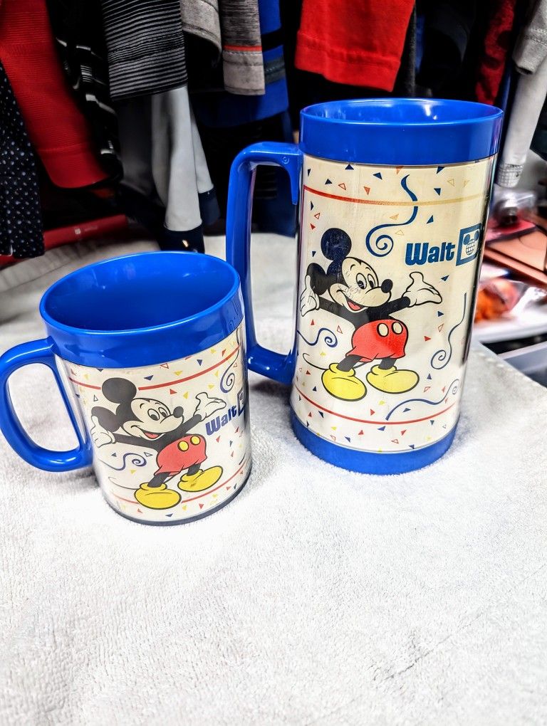 Disney World 15th Anniversary Mugs Cups
