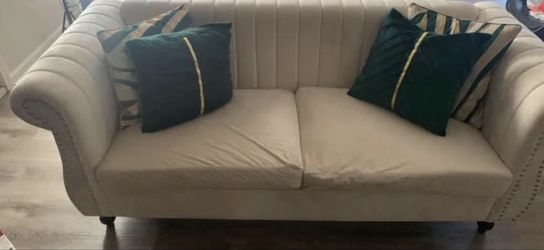 Cream Sofa