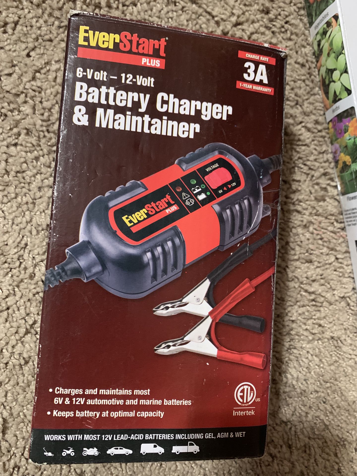 Battery charger and maintainer for cars, motorbikes, vans, trucks etc. MAKE ME OFFERS