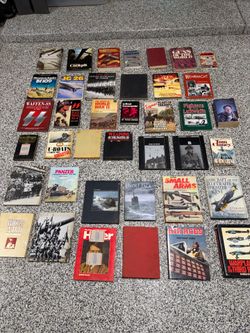 40 military and firearm books
